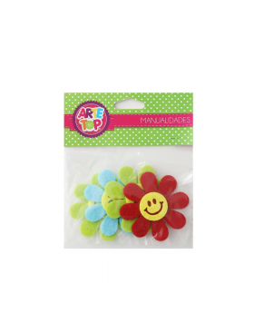PAÑO LENCI FIGURAS FLOR SMILE /240
