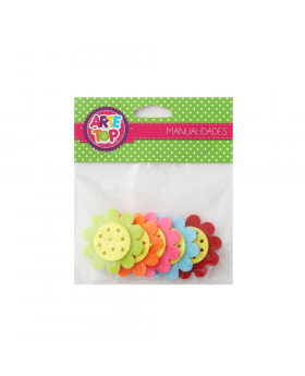 PAÑO LENCI FIGURAS GIRASOL DOTS /240