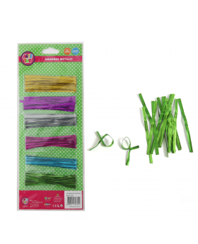 AMARRAS METALICAS 6 COLORES /300