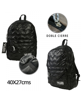 MOCHILA BUBBLE WAVE NEGRA /50