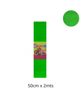 PAPEL CREPE 50x200CM PISTACHO SET10U /20
