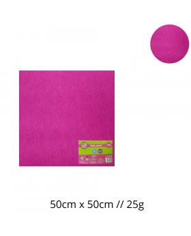 PAPEL ARROZ FUCSIA 50x50CM SET100U /10