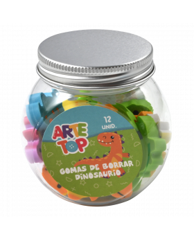 GOMA DE BORRAR DINOSAURIOS MIX /200
