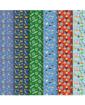 PAPEL DE REGALO NIÑOS 70x100CM/500