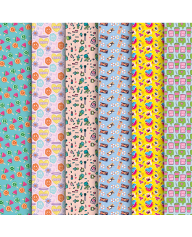 PAPEL DE REGALO TEENAGE GIRL 70x100CM/500