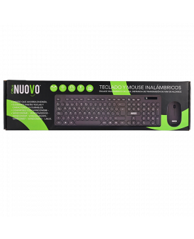 TECLADO Y MOUSE INALAMBRICO NUOVO /30
