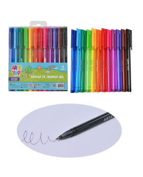 LAPICES GEL PENCIL 12 COLORES /240