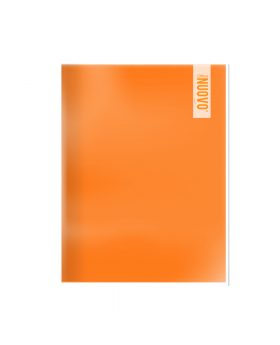 CARPETA OFICIO CON FASTENER NUOVO NARANJA/200