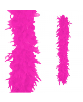 COLLAR PLUMA FUCSIA/72