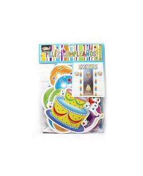 SET DECO CUMPLEAÑOS 1 /60