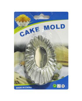 SET 3 MOLDE METAL OVALADO /144