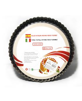MOLDE DESMOLTABLE REDONDO 20 CMS /1000
