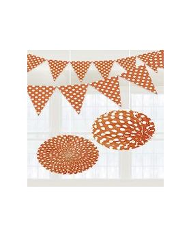 GUIRNALDA POLKA NARANJA/120
