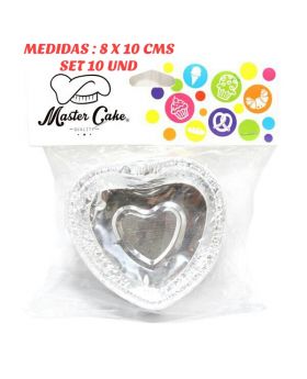 MOLDE CORAZON ALUMINIO /72