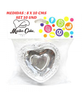MOLDE CORAZON ALUMINIO /72
