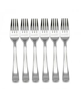 TENEDOR PLATA X12 /100