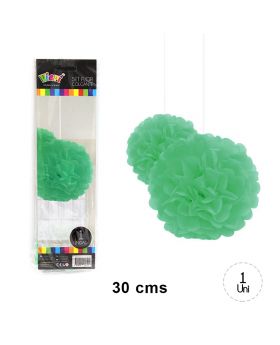 FLOR COLG. 30CM TURQUESA/240