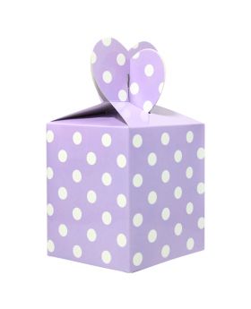 CAJA PORTA TORTA LILA/120