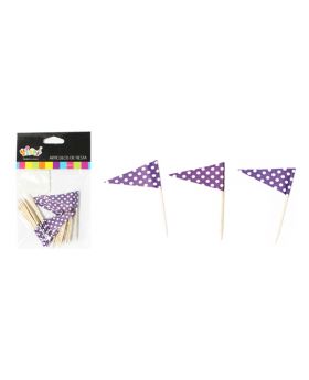 SET 12 PINCHOS MORADOS/30