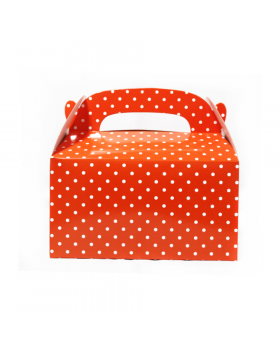 ST 6 CAJITAS POLKA NARANJO /100