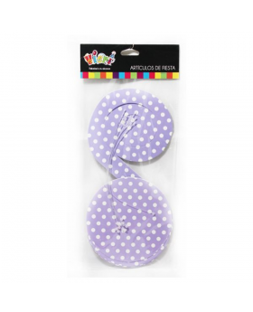 ST 6UN ESPIRAL POLKA LILA/120