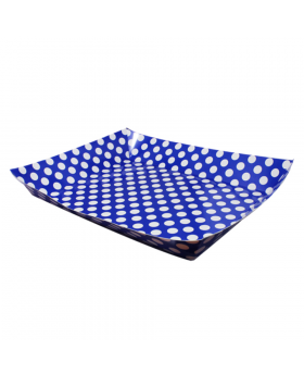 ST BANDEJA POLKA AZUL/100