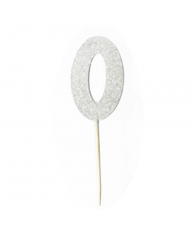 NUMEROS CON GLITTER #0/200