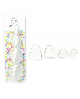 SET CORTADOR FONDANT CAKE/72