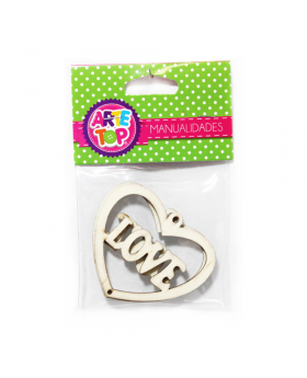 CORAZON LOVE MADERA/480