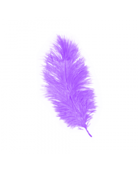 PLUMA FINA 20 CMS MORADO/300