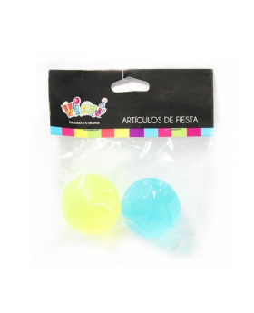 SET BOLA SALTARINA 4,5 CMS X2/100