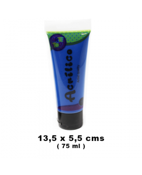PINTURA ACRILICA 75ML AZUL/72