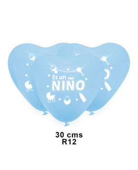 GLOBO CORAZON NIÑO /100