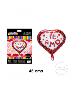 GLOBO METAL TE AMO#1/240