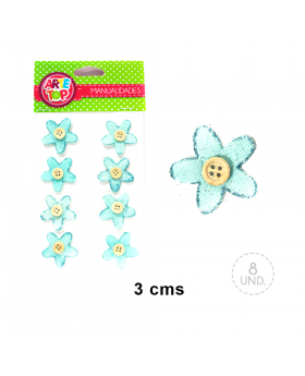 SET FLORES BOTON STICK/300
