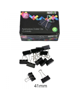 DOBLE CLIP 41MM SET12U /120