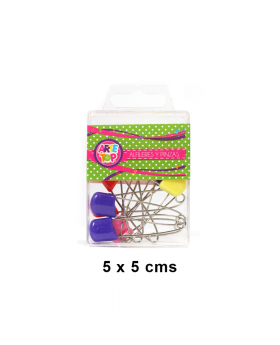 ALFILER DE GANCHO CABEZA PLASTICA SET8U /480
