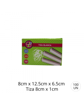 TIZA BLANCA 100 UND /60