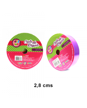CINTA REGALO 2.8 CM LILA/144
