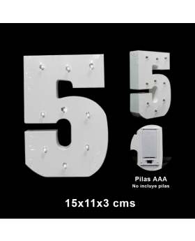 NUMERO MESA 5/36