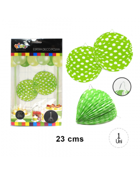 ESFERA POLKA PISTACHO/240