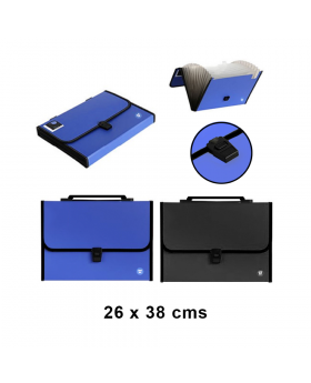 PORTAFOLIO PLASTICO CON BROCHE /48