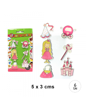 ST GANCHO MADERA PRINCESA CASTILLO/500