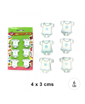 STICKERS MADERA BABY SHOWER BOY/500