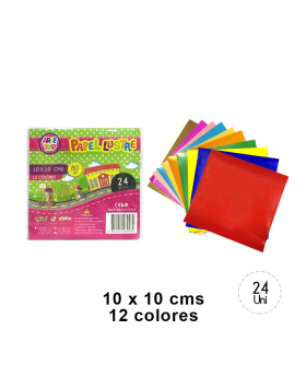 PAPEL LUSTRE 10x10CM /600