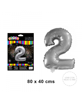 SILVER GLOBO METAL N 2/600