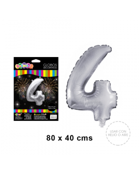 SILVER GLOBO METAL N4/600