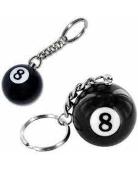 LLAVERO BOLA POOL/60