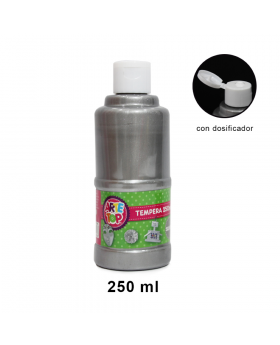TEMPERA SILVER 250ML /48