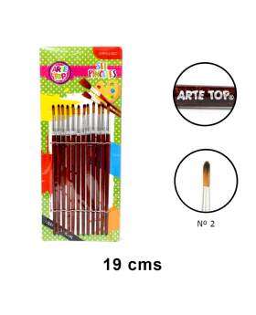 SET PINCEL ESPATULADO 2 X12UN/240